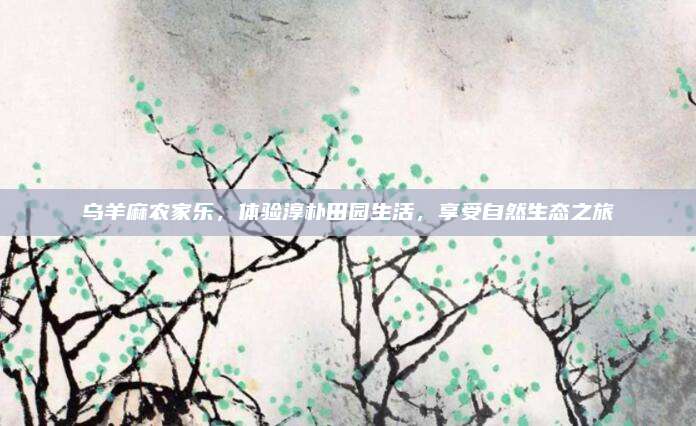 乌羊麻农家乐,体验淳朴田园生活,享受自然生态之旅