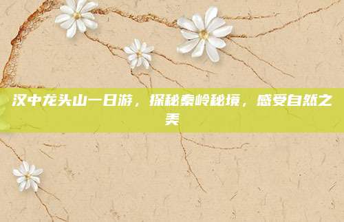 汉中龙头山一日游，探秘秦岭秘境，感受自然之美