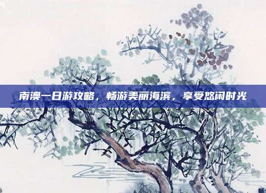 南澳一日游攻略，畅游美丽海滨，享受悠闲时光