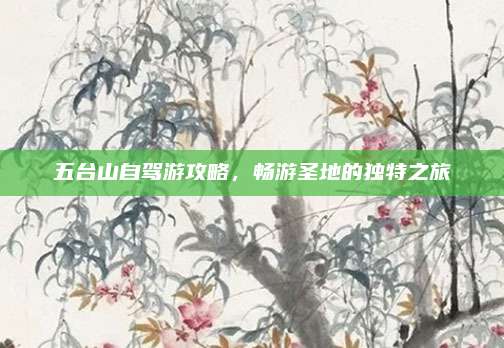 五台山自驾游攻略，畅游圣地的独特之旅