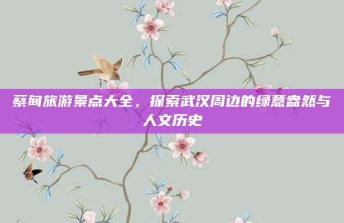 蔡甸旅游景点大全,探索武汉周边的绿意盎然与人文历史