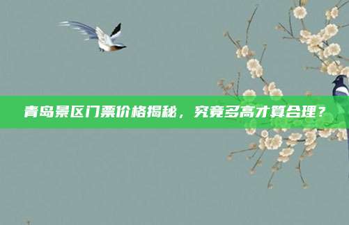青岛景区门票价格揭秘，究竟多高才算合理？