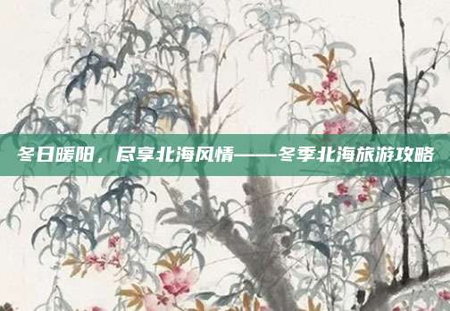 冬日暖阳，尽享北海风情——冬季北海旅游攻略