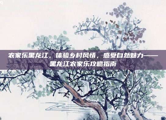 农家乐黑龙江，体验乡村风情，感受自然魅力——黑龙江农家乐攻略指南