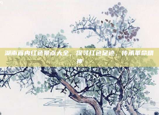 湖南省内红色景点大全，探寻红色足迹，传承革命精神