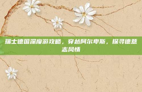 瑞士德国深度游攻略,穿越阿尔卑斯,探寻德意志风情