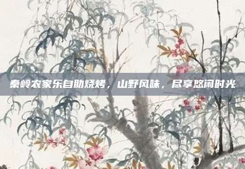 秦岭农家乐自助烧烤，山野风味，尽享悠闲时光