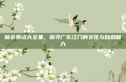 新会景点大全集，探寻广东江门的文化与自然魅力