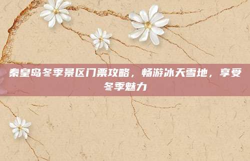 秦皇岛冬季景区门票攻略，畅游冰天雪地，享受冬季魅力