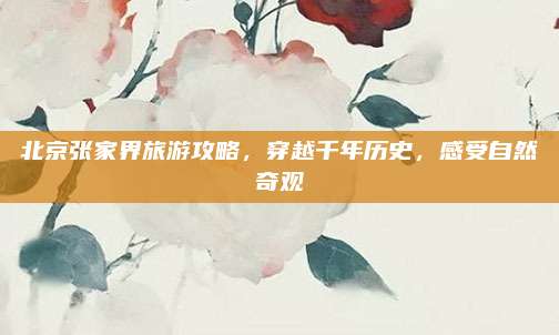北京张家界旅游攻略，穿越千年历史，感受自然奇观