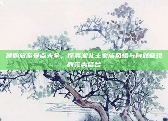 建始旅游景点大全，探寻湖北土家族风情与自然奇观的完美结合