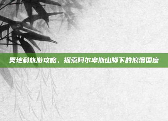 奥地利旅游攻略，探索阿尔卑斯山脚下的浪漫国度