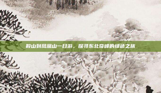 鞍山到凤凰山一日游,探寻东北奇峰的绿色之旅