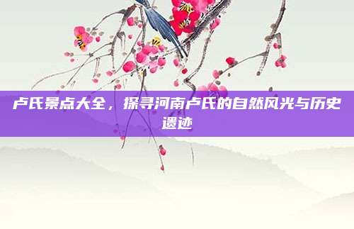 卢氏景点大全，探寻河南卢氏的自然风光与历史遗迹
