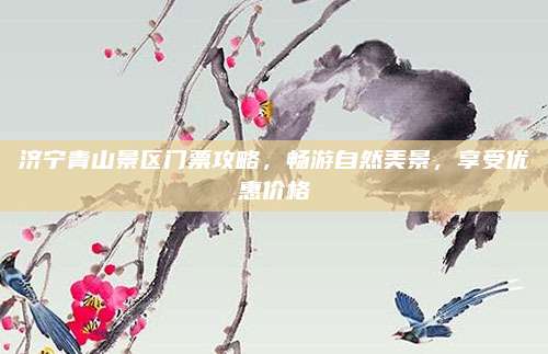 济宁青山景区门票攻略，畅游自然美景，享受优惠价格