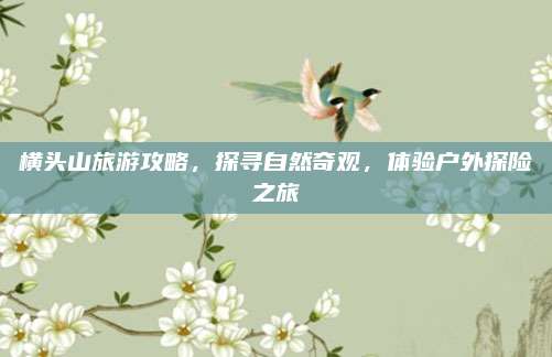 横头山旅游攻略，探寻自然奇观，体验户外探险之旅