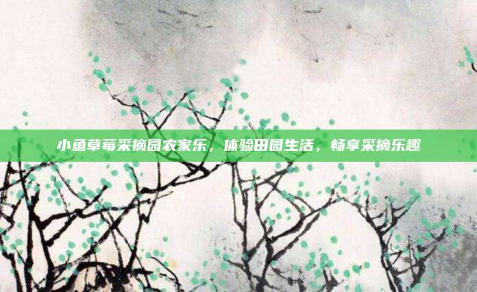 小鱼草莓采摘园农家乐，体验田园生活，畅享采摘乐趣