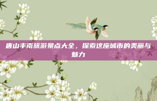 唐山丰南旅游景点大全，探索这座城市的美丽与魅力