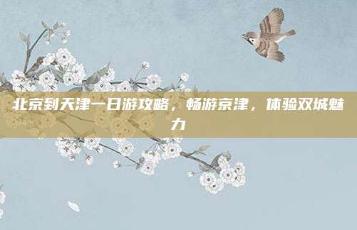 北京到天津一日游攻略，畅游京津，体验双城魅力
