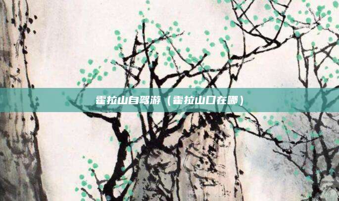 霍拉山自驾游（霍拉山口在哪）