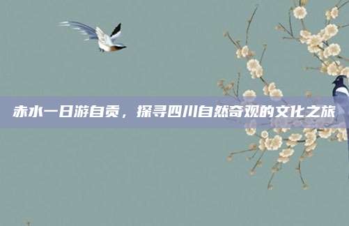 赤水一日游自贡，探寻四川自然奇观的文化之旅
