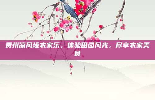 贵州凉风垭农家乐，体验田园风光，尽享农家美食