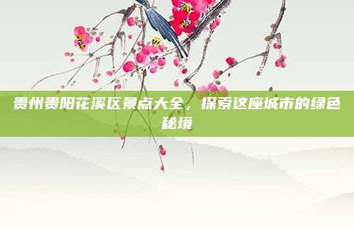 贵州贵阳花溪区景点大全，探索这座城市的绿色秘境