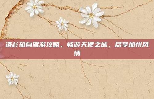 洛杉矶自驾游攻略，畅游天使之城，尽享加州风情