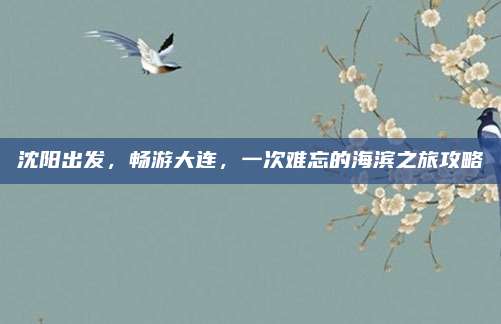沈阳出发，畅游大连，一次难忘的海滨之旅攻略