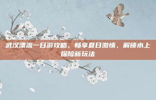 武汉漂流一日游攻略，畅享夏日激情，解锁水上探险新玩法