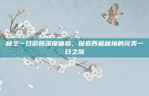 林芝一日游团深度体验，探索西藏秘境的完美一日之旅