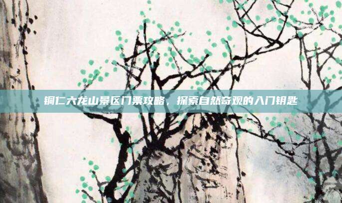 铜仁六龙山景区门票攻略，探索自然奇观的入门钥匙
