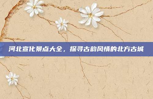 河北宣化景点大全，探寻古韵风情的北方古城
