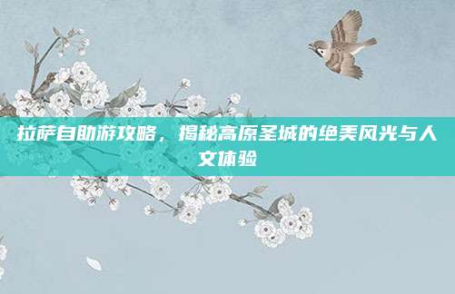 拉萨自助游攻略，揭秘高原圣城的绝美风光与人文体验