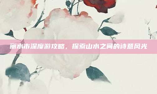 丽水市深度游攻略,探索山水之间的诗意风光