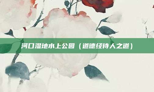 河口湿地水上公园(道德经待人之道)