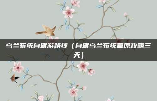 乌兰布统自驾游路线（自驾乌兰布统草原攻略三天）