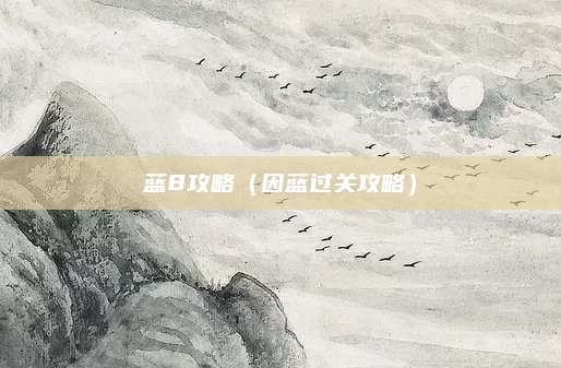 蓝8攻略(因蓝过关攻略)
