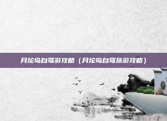 月坨岛自驾游攻略（月坨岛自驾旅游攻略）