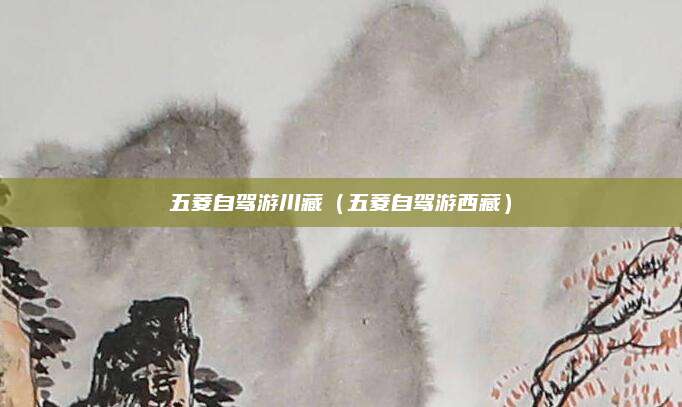 五菱自驾游川藏（五菱自驾游西藏）
