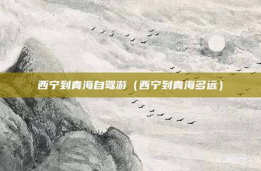 西宁到青海自驾游(西宁到青海多远)