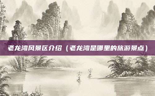 老龙湾风景区介绍（老龙湾是哪里的旅游景点）