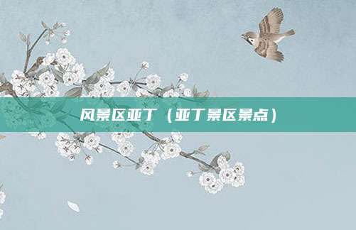 风景区亚丁（亚丁景区景点）