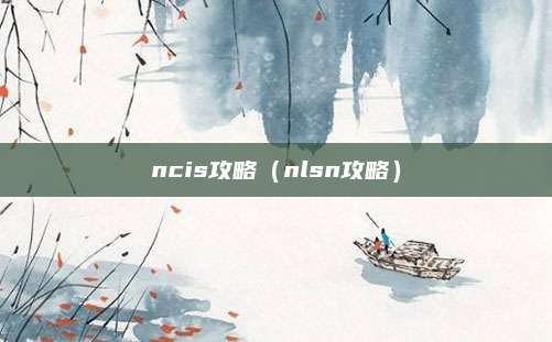 ncis攻略(nlsn攻略)