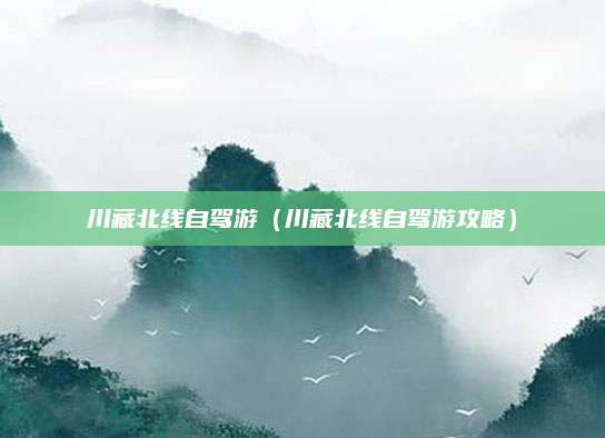 川藏北线自驾游(川藏北线自驾游攻略)