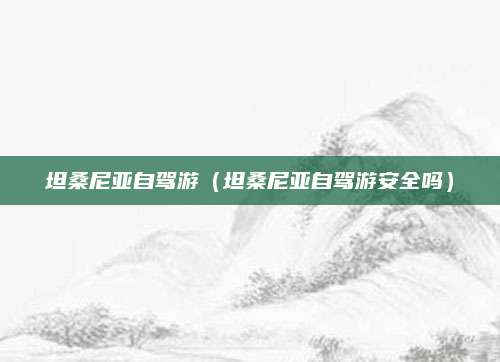 坦桑尼亚自驾游（坦桑尼亚自驾游安全吗）