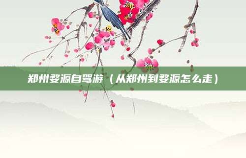 郑州婺源自驾游(从郑州到婺源怎么走)