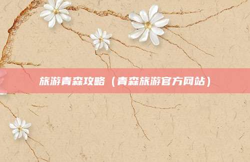 旅游青森攻略(青森旅游官方网站)