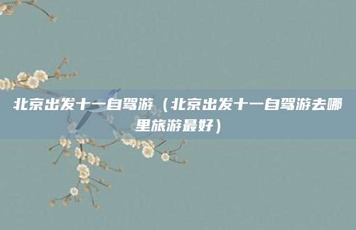 北京出发十一自驾游（北京出发十一自驾游去哪里旅游最好）