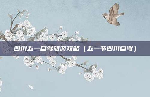 四川五一自驾旅游攻略（五一节四川自驾）